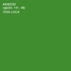 #408D30 - Vida Loca Color Image