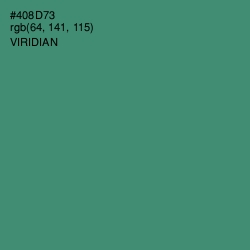 #408D73 - Viridian Color Image