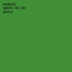 #408E35 - Apple Color Image