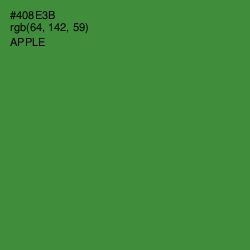 #408E3B - Apple Color Image