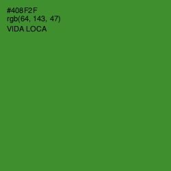 #408F2F - Vida Loca Color Image