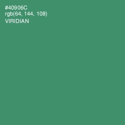 #40906C - Viridian Color Image