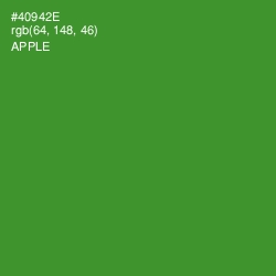 #40942E - Apple Color Image