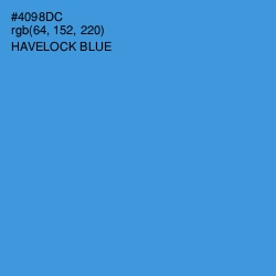 #4098DC - Havelock Blue Color Image