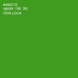 #409C1E - Vida Loca Color Image