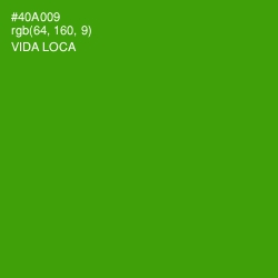 #40A009 - Vida Loca Color Image