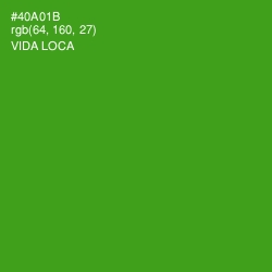 #40A01B - Vida Loca Color Image