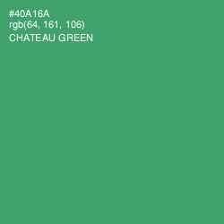 #40A16A - Chateau Green Color Image