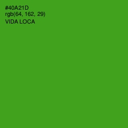 #40A21D - Vida Loca Color Image