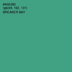 #40A283 - Breaker Bay Color Image