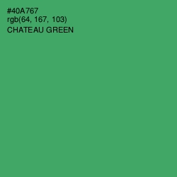 #40A767 - Chateau Green Color Image