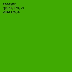 #40A902 - Vida Loca Color Image