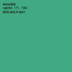 #40AB82 - Breaker Bay Color Image