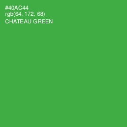 #40AC44 - Chateau Green Color Image