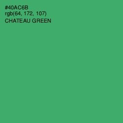 #40AC6B - Chateau Green Color Image