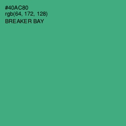 #40AC80 - Breaker Bay Color Image