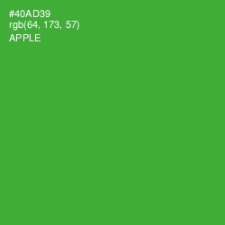 #40AD39 - Apple Color Image