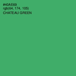 #40AE69 - Chateau Green Color Image