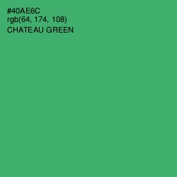 #40AE6C - Chateau Green Color Image