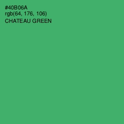 #40B06A - Chateau Green Color Image