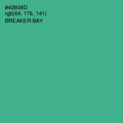 #40B08D - Breaker Bay Color Image
