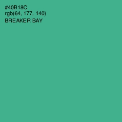 #40B18C - Breaker Bay Color Image