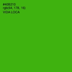 #40B210 - Vida Loca Color Image