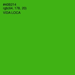 #40B214 - Vida Loca Color Image