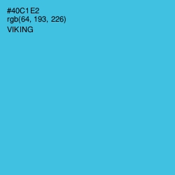 #40C1E2 - Viking Color Image