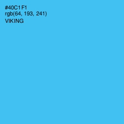 #40C1F1 - Viking Color Image