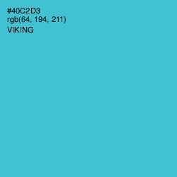 #40C2D3 - Viking Color Image