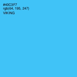 #40C3F7 - Viking Color Image