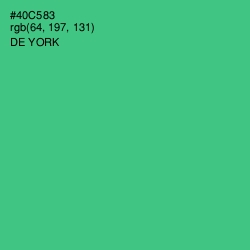 #40C583 - De York Color Image