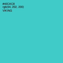 #40CAC8 - Viking Color Image