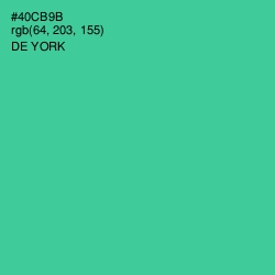 #40CB9B - De York Color Image