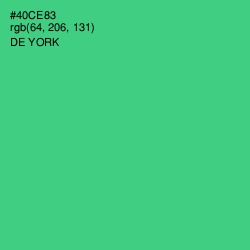 #40CE83 - De York Color Image