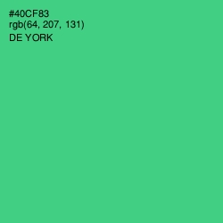 #40CF83 - De York Color Image