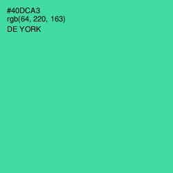 #40DCA3 - De York Color Image