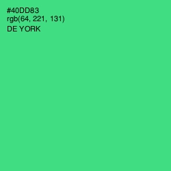 #40DD83 - De York Color Image