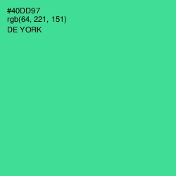 #40DD97 - De York Color Image