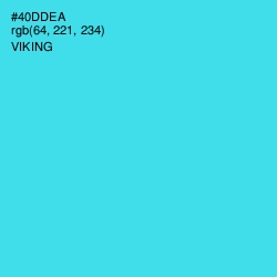 #40DDEA - Viking Color Image