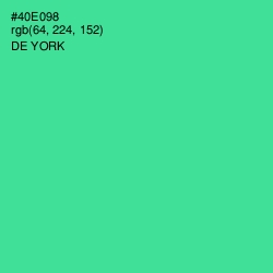 #40E098 - De York Color Image