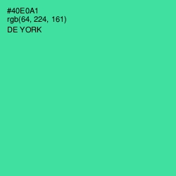 #40E0A1 - De York Color Image