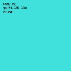 #40E1DC - Viking Color Image