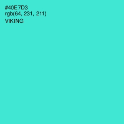#40E7D3 - Viking Color Image