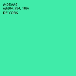 #40EAA9 - De York Color Image