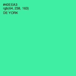 #40EEA3 - De York Color Image