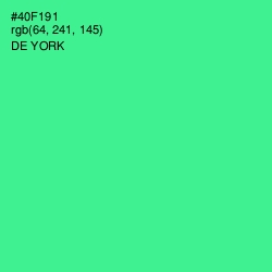 #40F191 - De York Color Image