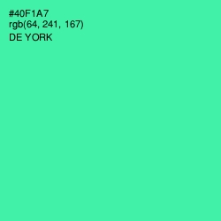 #40F1A7 - De York Color Image