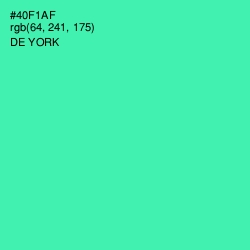 #40F1AF - De York Color Image